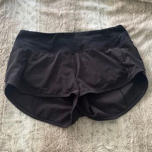 Black Lululemon shorts